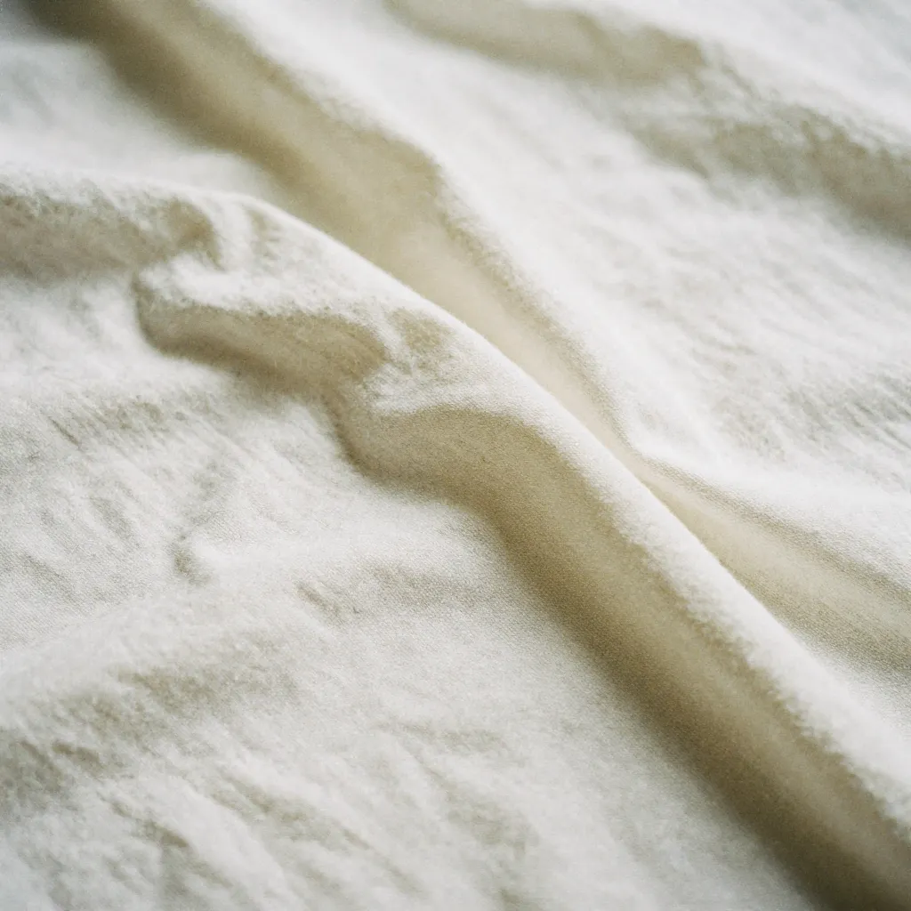 Walnut-dyed linen tablecloth